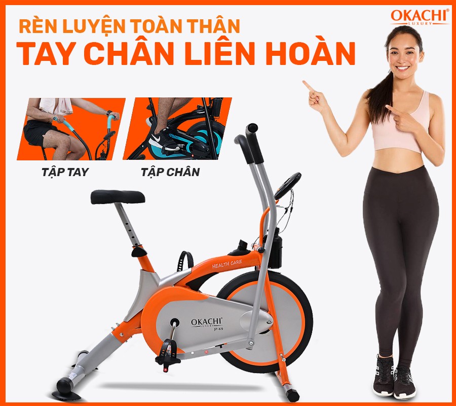 Xe đạp tập thể dục OKACHI SPORT JP-K9 (cao cấp)